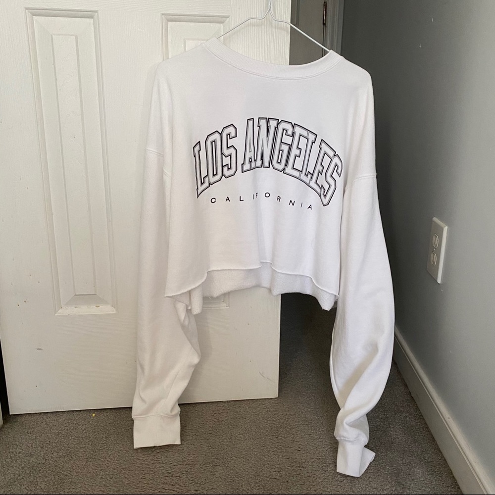 Brandy Melville Crop Sweatshirt